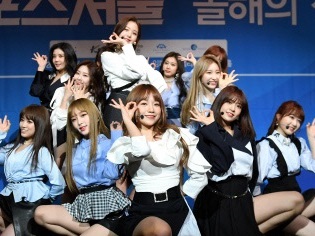 IZ*ONEとfromis_9が魅せた!! スポーツソウル主催の韓国プロ野球授賞式を彩る【PHOTO】