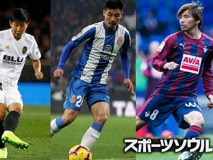 乾→イ・ガンイン→ウー・レイも!! スペインで火花散らす“日中韓サッカー三国志”