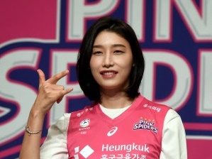 女子バレー韓国代表の“女帝”がVリーグ復帰記者会見「オリンピックへの気持ちが…」