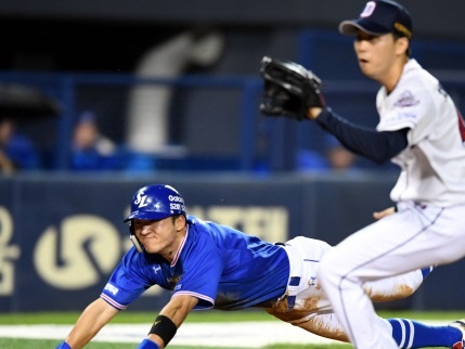 韓国プロ野球の盗塁数、チーム最多はサムスン・ライオンズ、選手最多はパク・ヘミン