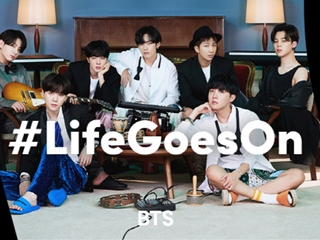 BTS（防弾少年団）の「#LifeGoesOn」チャレンジが15日間で9億3000万回再生突破