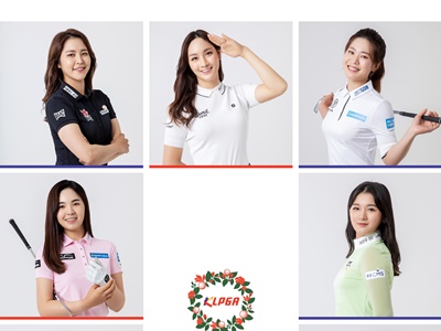 「KLPGA広報モデル」の韓国美女ゴルファーが新年のあいさつ！各選手の“今年の目標”は？